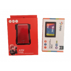 Case Disco Duro Adata Xpg Ex500 Rojo y SSD 1TB Stylos